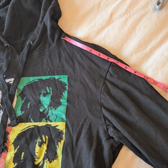 Zion Rootswear, Bob Marley Hoodie, black, color block Size Small - Picture 10 of 12
